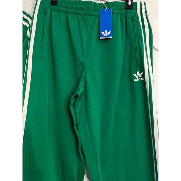 NEW ADIDAS ORIGINALS Firebird Tracksuit Men's Size 2XL Green/ White JD0183 - Picture 9 of 9